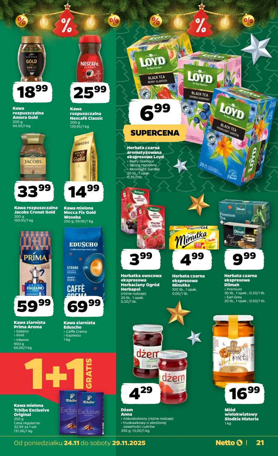 gazetka promocyjna NETTO Zadziwiająco tanie Święta 🎄 - Strona 21