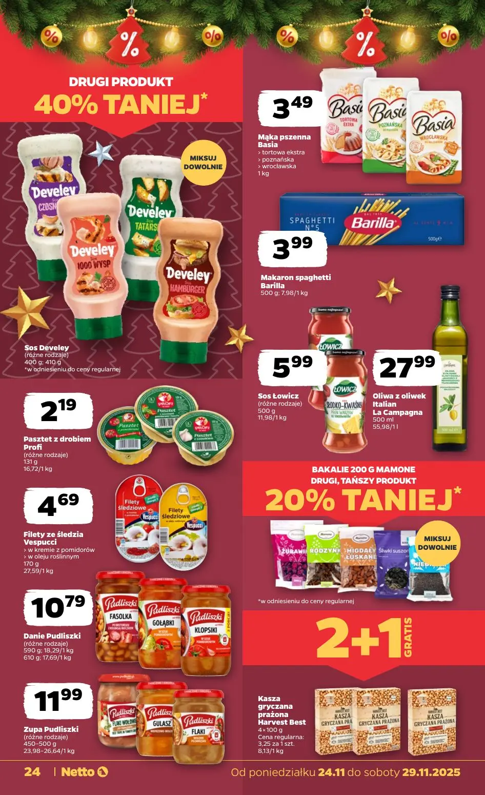 gazetka promocyjna NETTO Zadziwiająco tanie Święta 🎄 - Strona 24