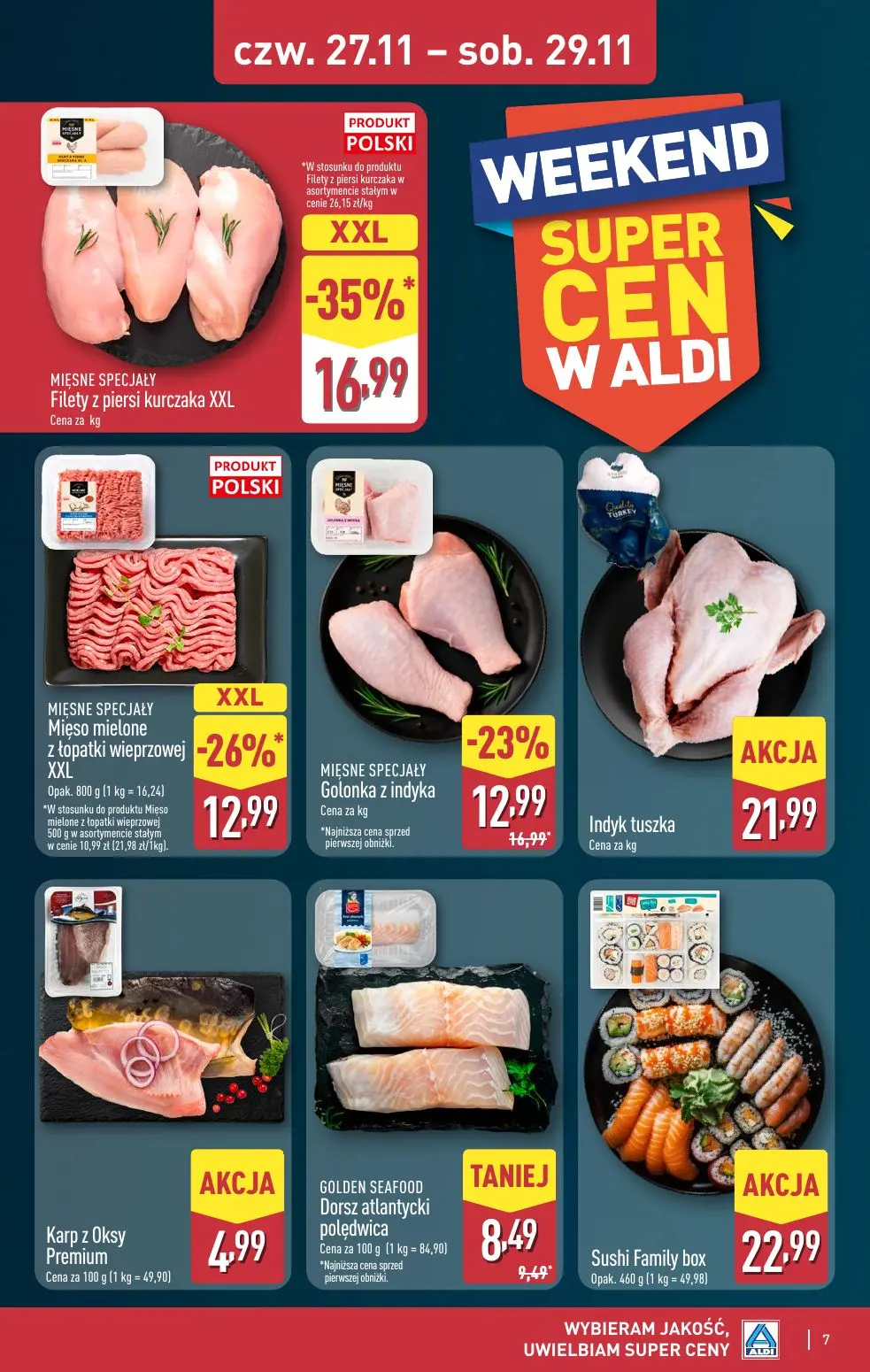 gazetka promocyjna ALDI Oferta na weekend już od czwartku - Strona 7