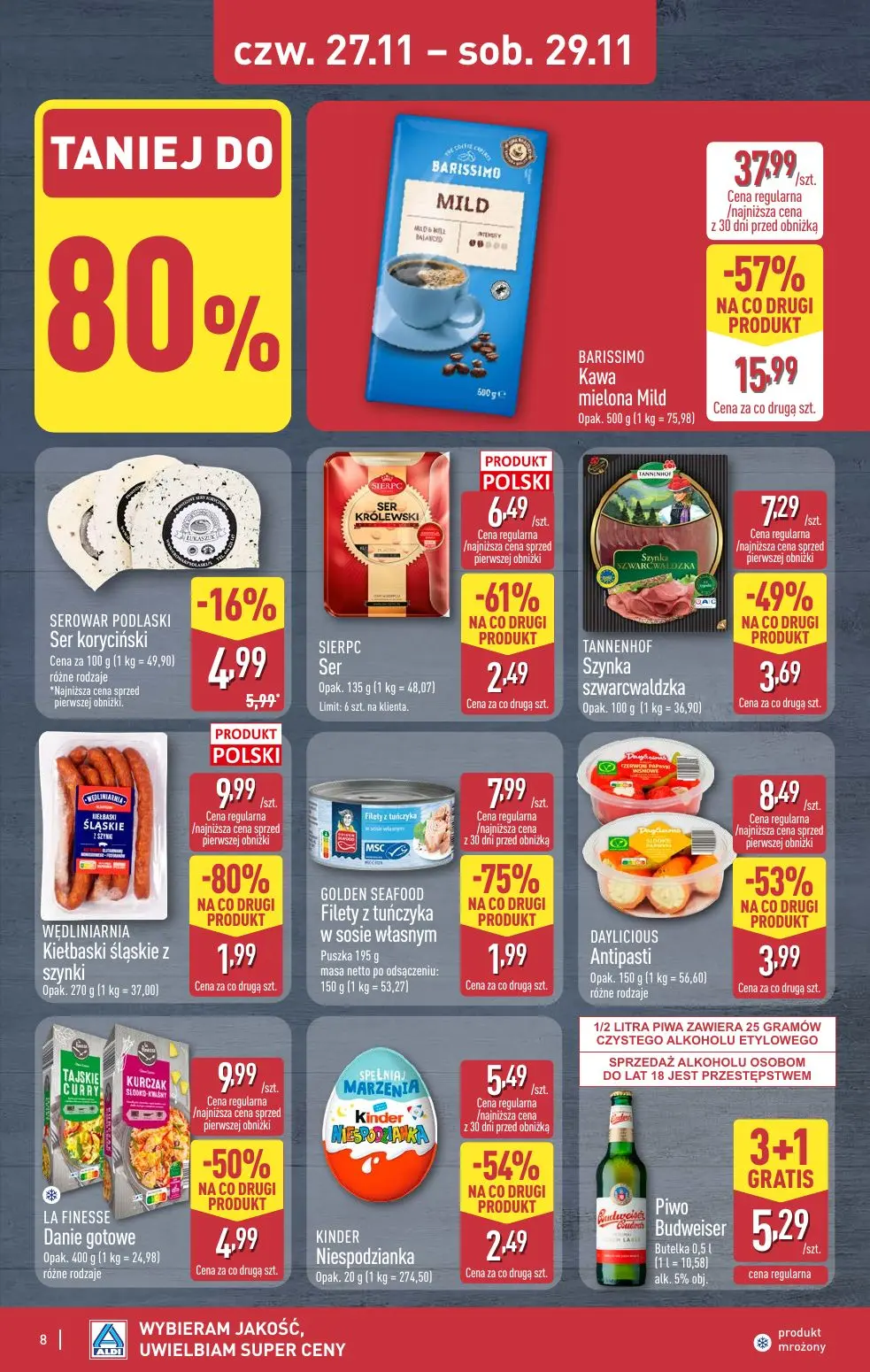 gazetka promocyjna ALDI Oferta na weekend już od czwartku - Strona 8