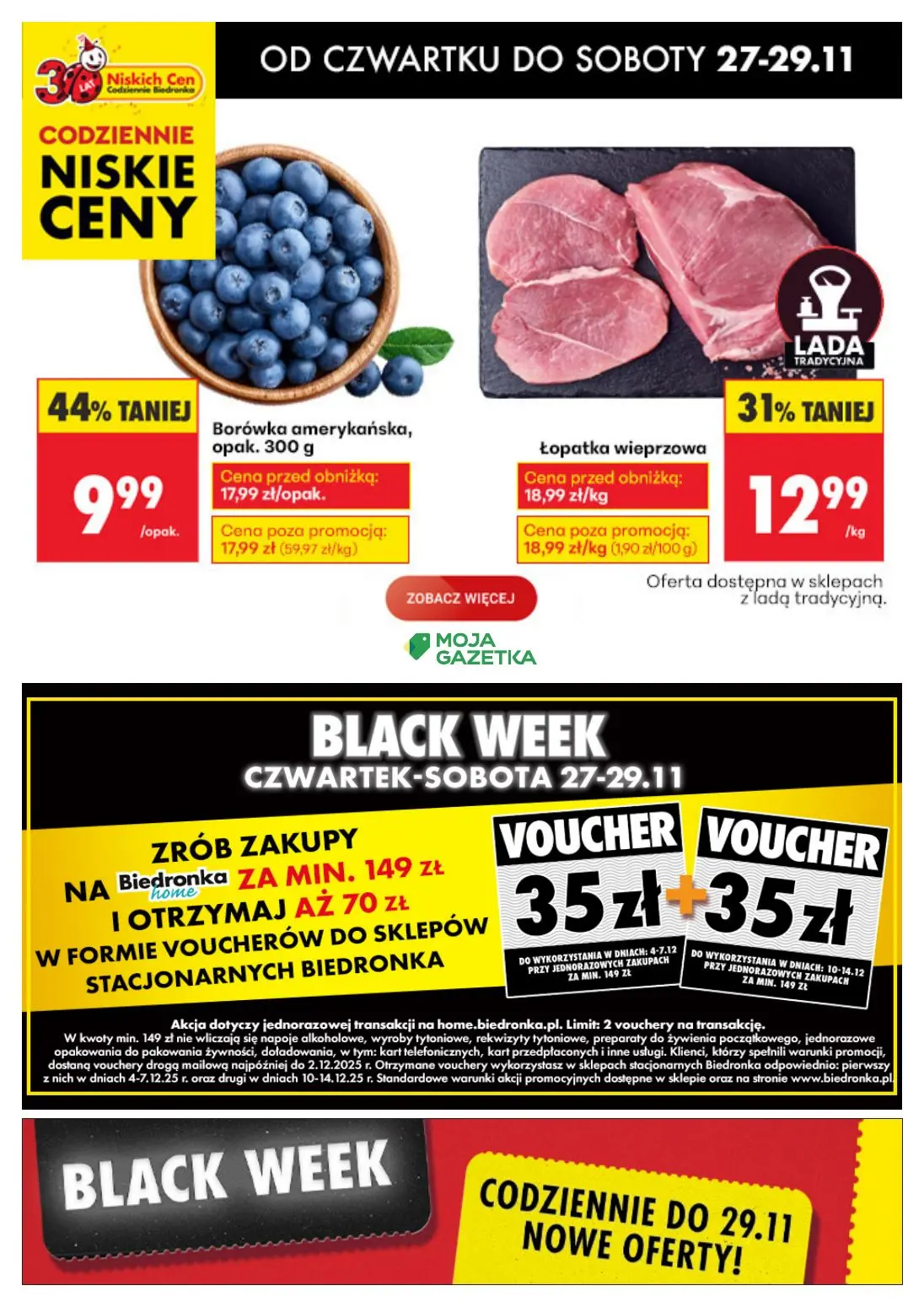 gazetka promocyjna Biedronka Biedronkowe oszczędności - Strona 1