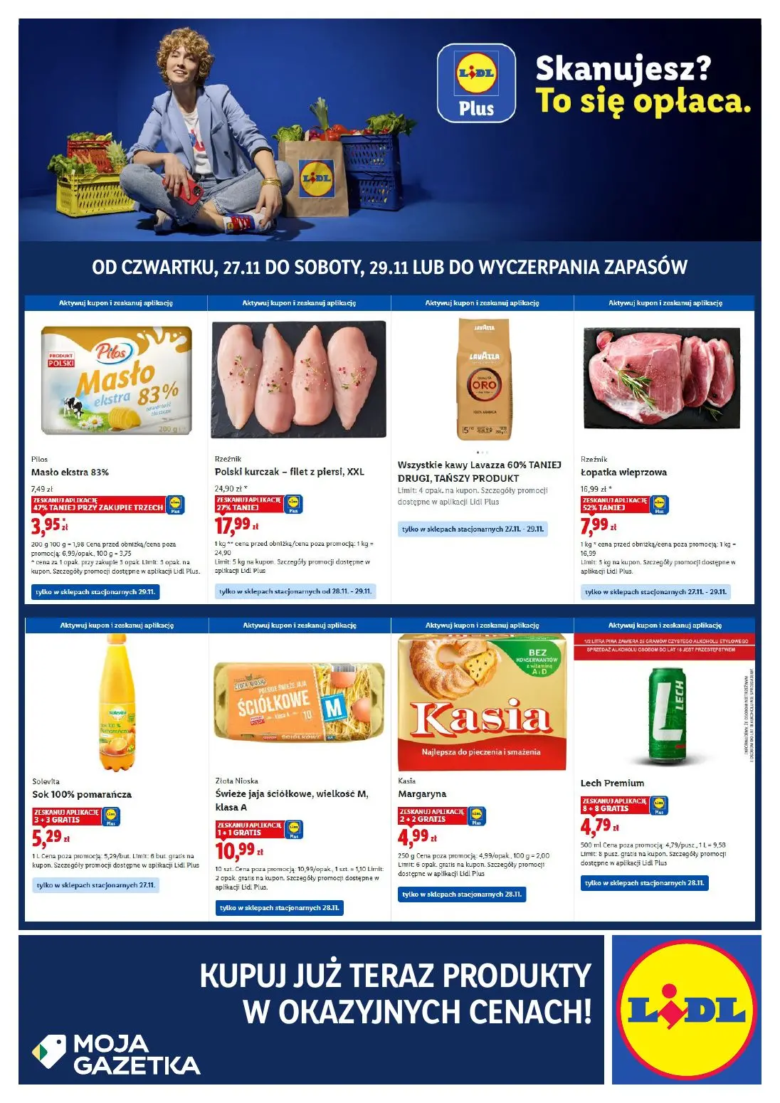 gazetka promocyjna LIDL Lidl plus. Skanujesz - To się opłaca - Strona 1