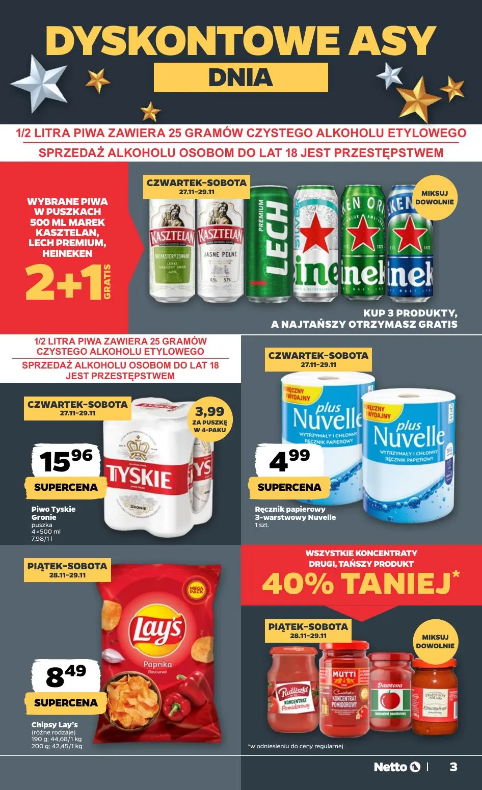 gazetka promocyjna NETTO Zadziwiająco tanie Święta - Strona 3