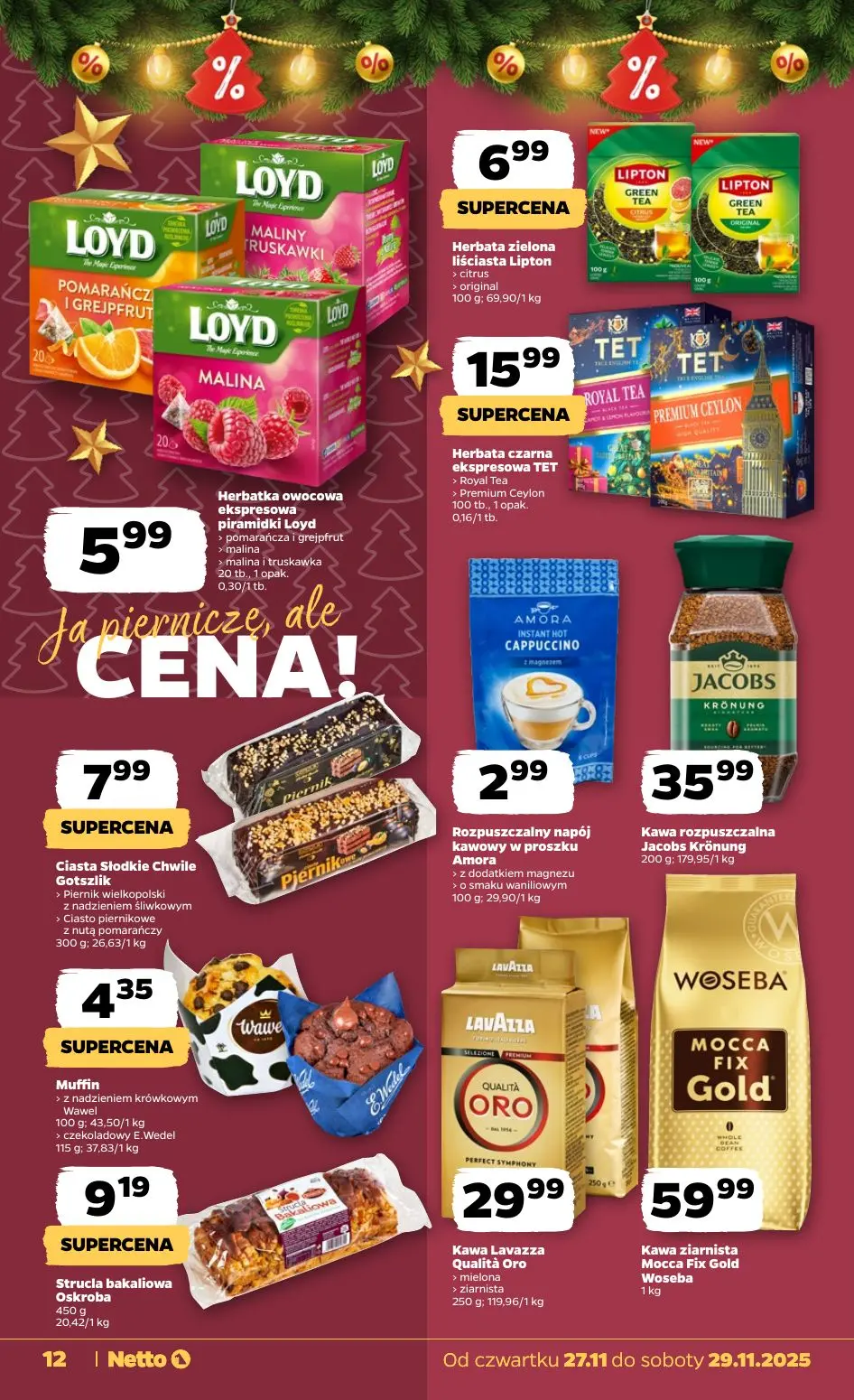gazetka promocyjna NETTO Zadziwiająco tanie Święta - Strona 12