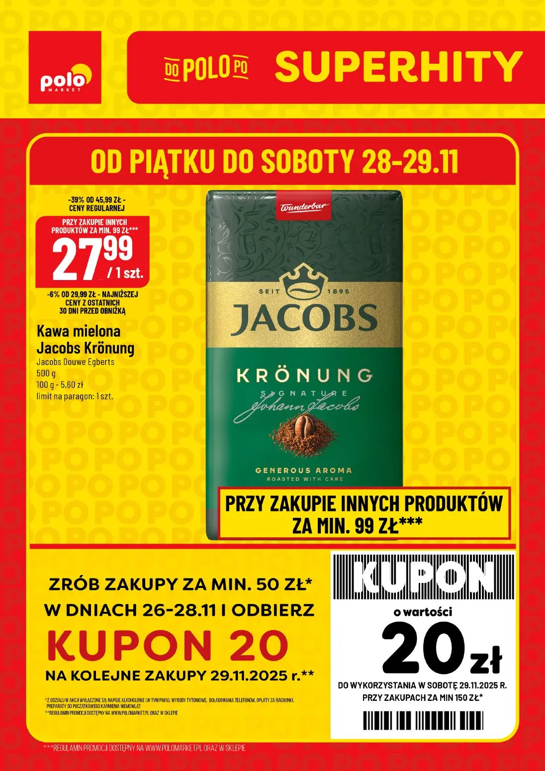 gazetka promocyjna POLOmarket Super hity od czwartku do soboty - Strona 1