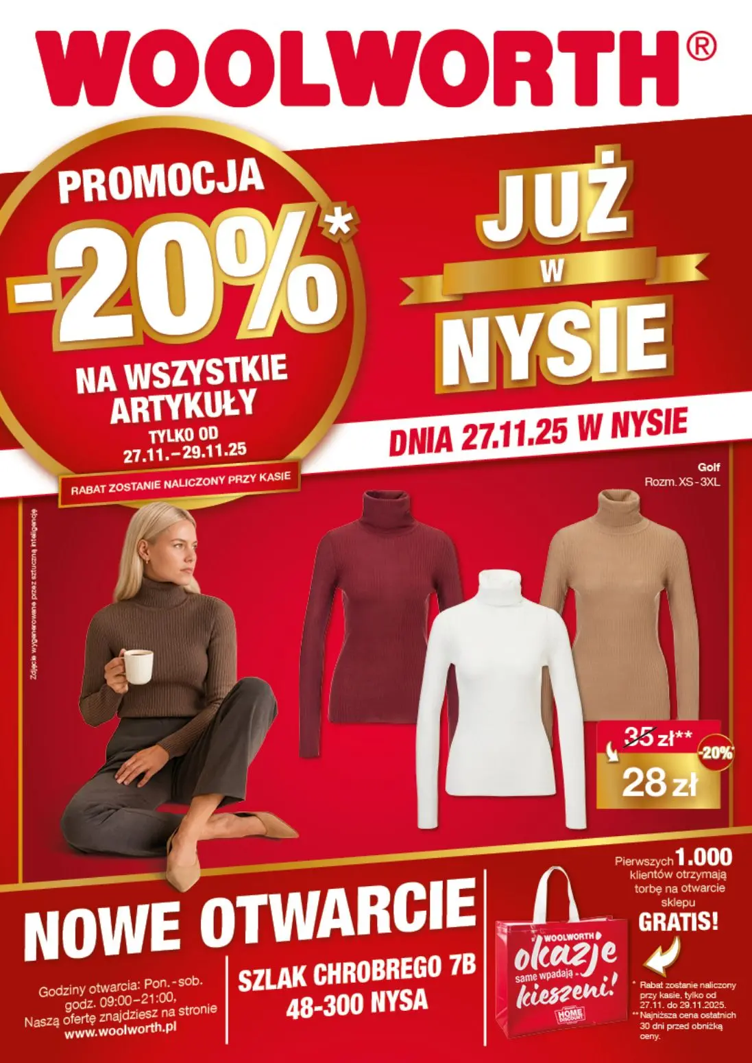 gazetka promocyjna WOOLWORTH Nysa - Strona 1