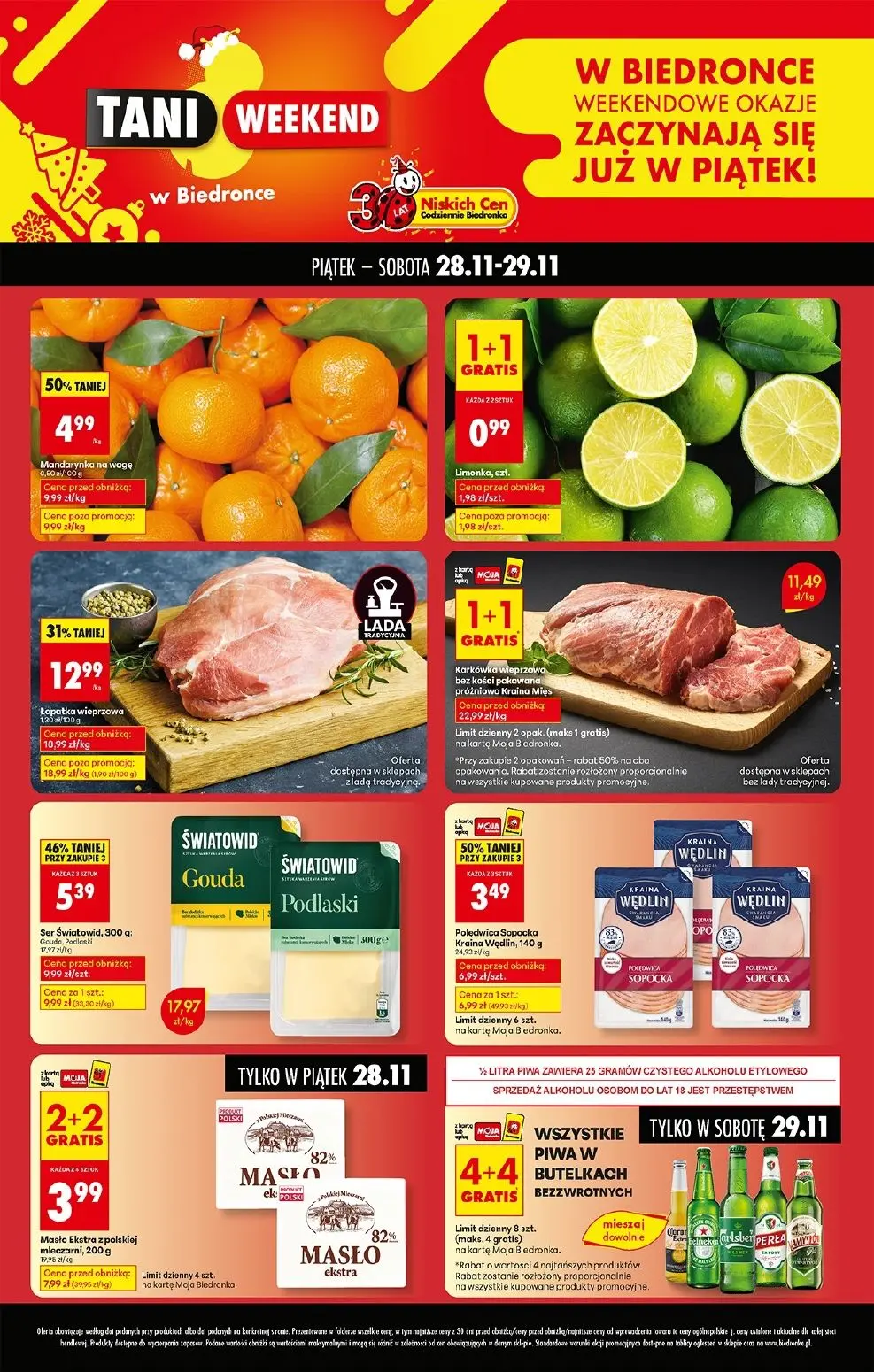 gazetka promocyjna Biedronka Tani weekend - Strona 1