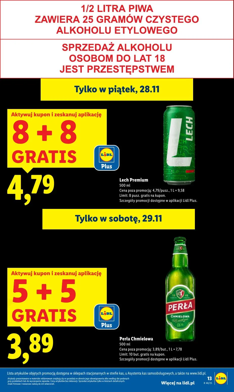 gazetka promocyjna LIDL Od czwartku - Strona 13