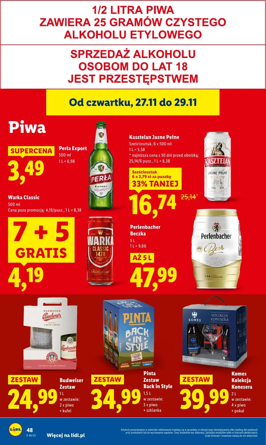 gazetka promocyjna LIDL Od czwartku - Strona 48