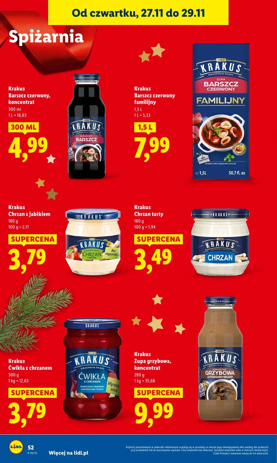 gazetka promocyjna LIDL Od czwartku - Strona 52