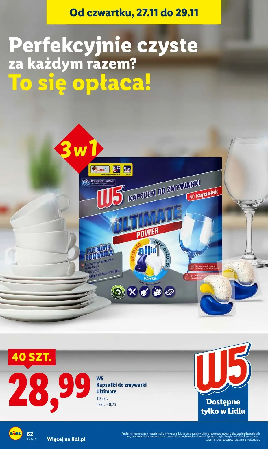 gazetka promocyjna LIDL Od czwartku - Strona 62