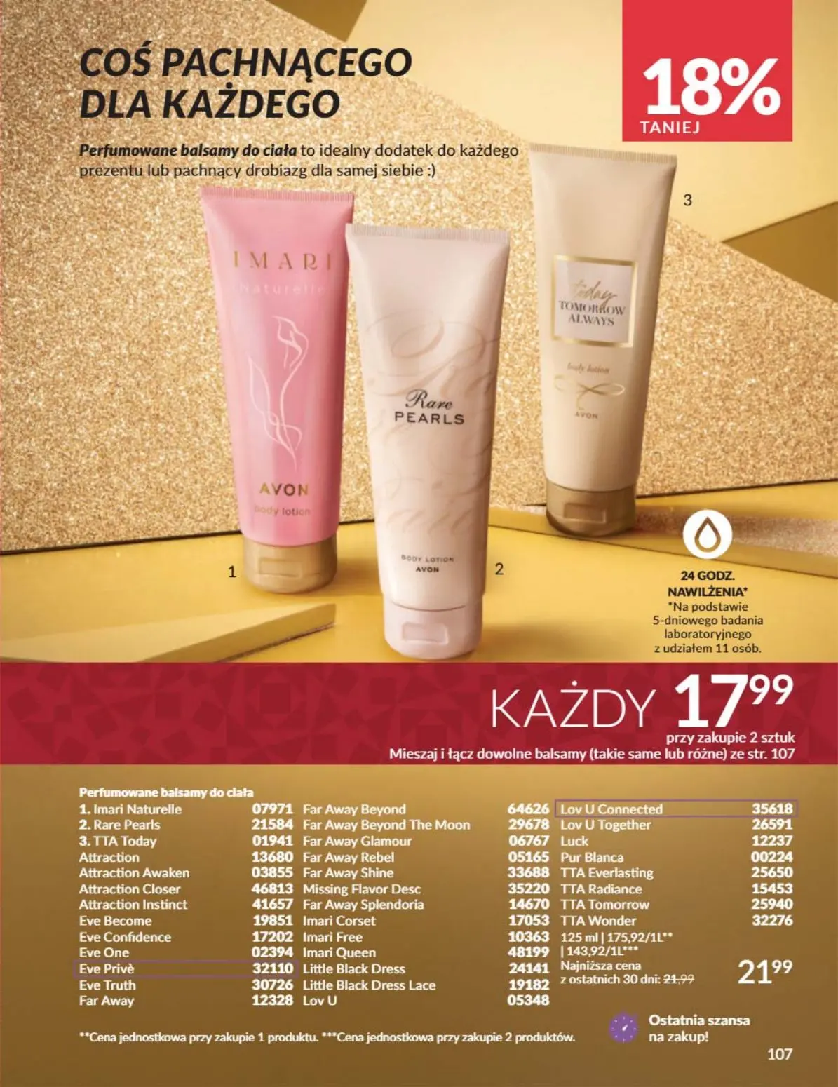 gazetka promocyjna AVON  - Strona 107