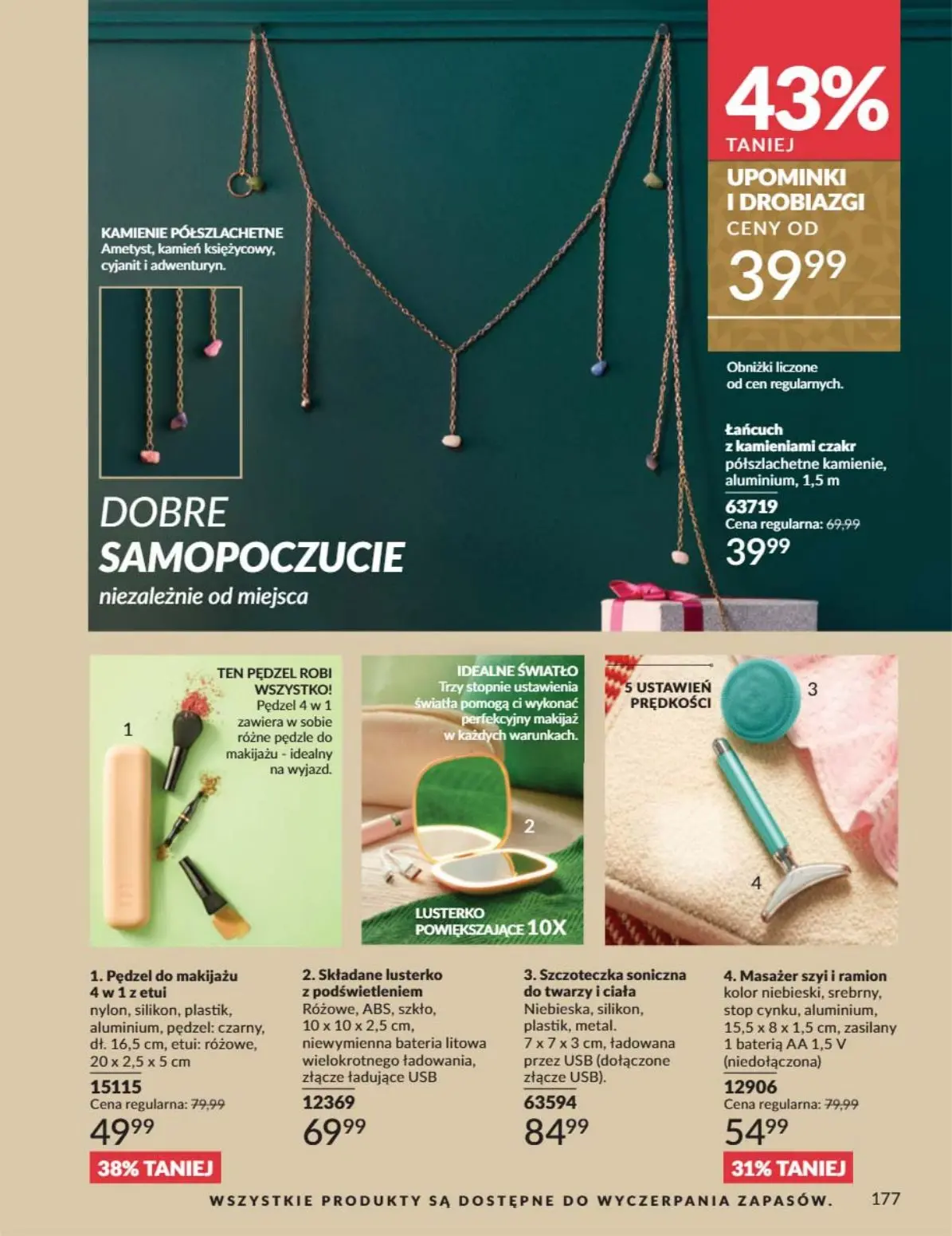 gazetka promocyjna AVON  - Strona 177