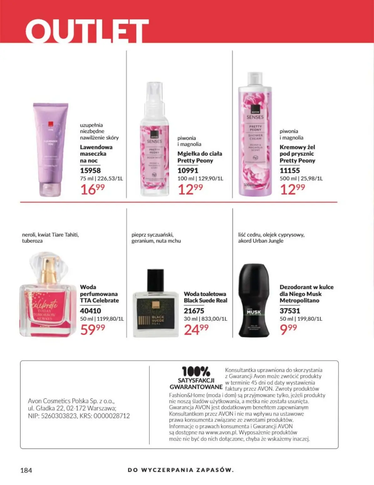 gazetka promocyjna AVON  - Strona 184