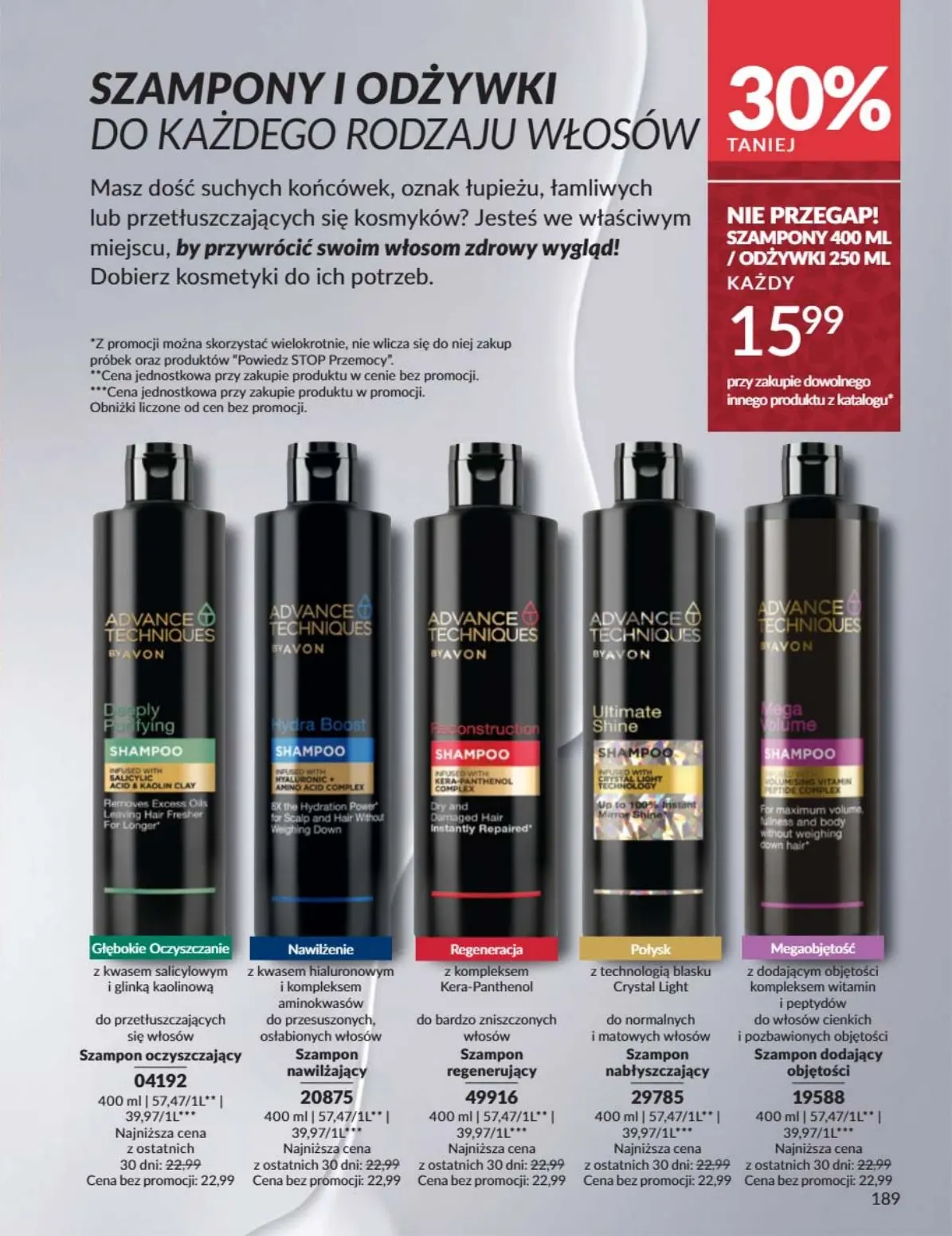 gazetka promocyjna AVON  - Strona 189