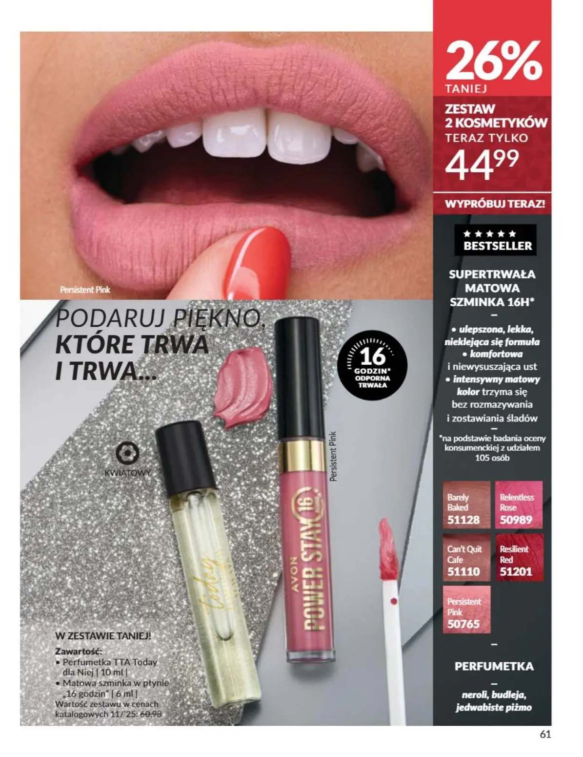 gazetka promocyjna AVON  - Strona 61