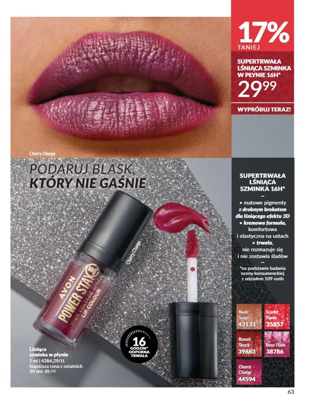 gazetka promocyjna AVON  - Strona 63