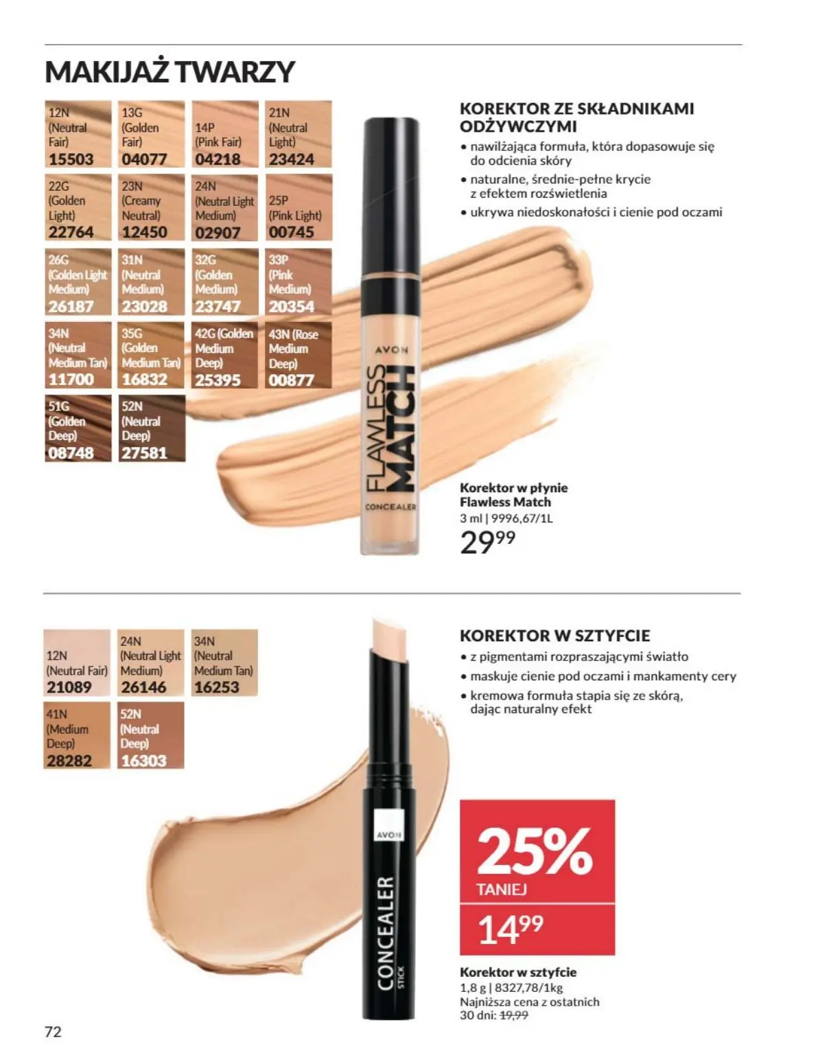 gazetka promocyjna AVON  - Strona 72