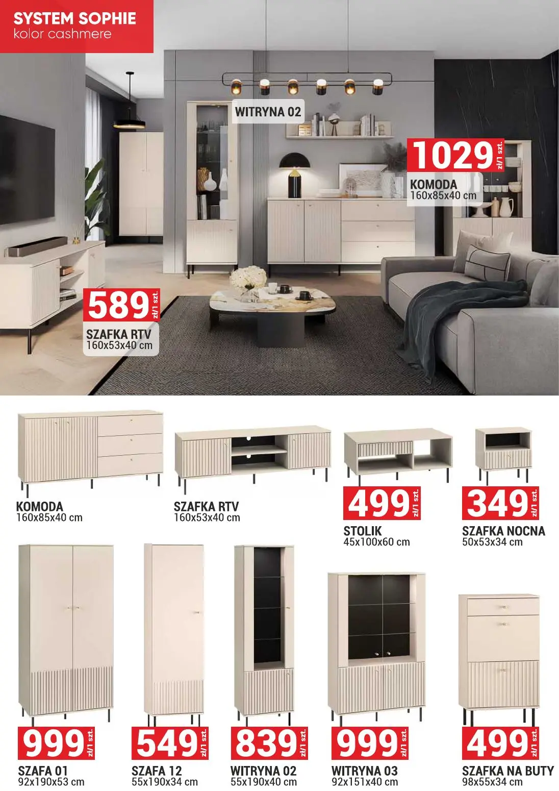 gazetka promocyjna Merkury Market Meble, wypoczynki, materace - Strona 2