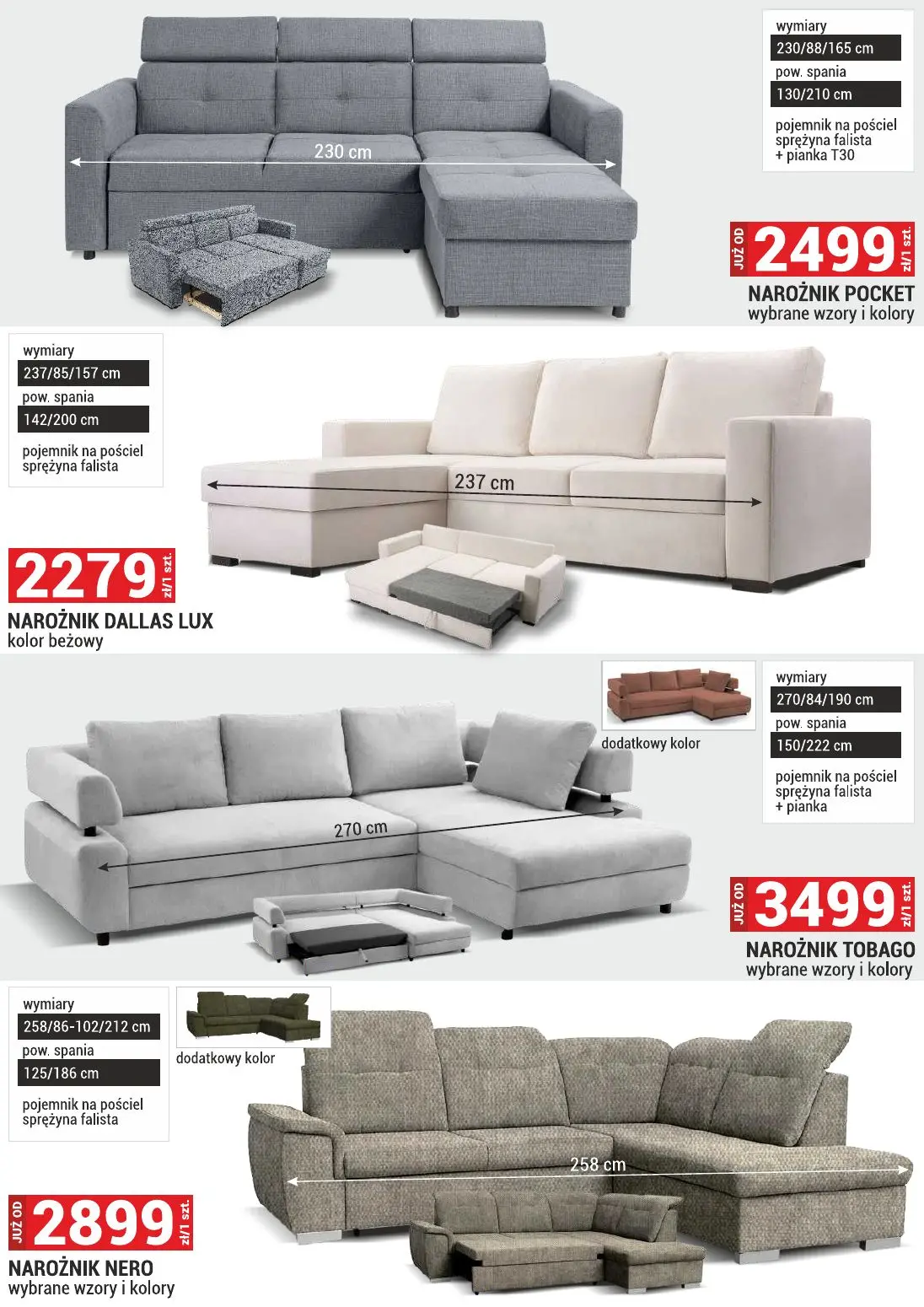 gazetka promocyjna Merkury Market Meble, wypoczynki, materace - Strona 8