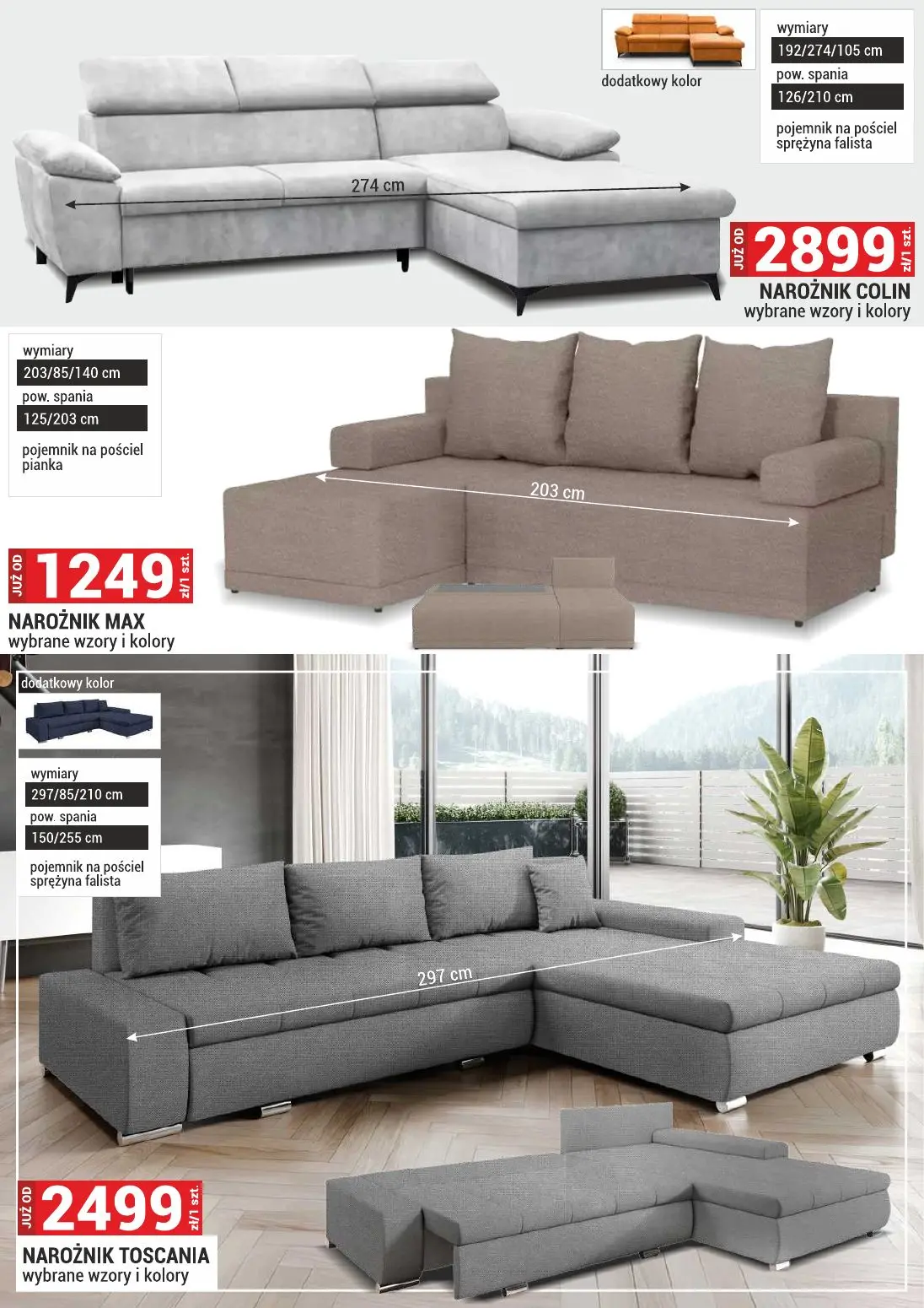 gazetka promocyjna Merkury Market Meble, wypoczynki, materace - Strona 14