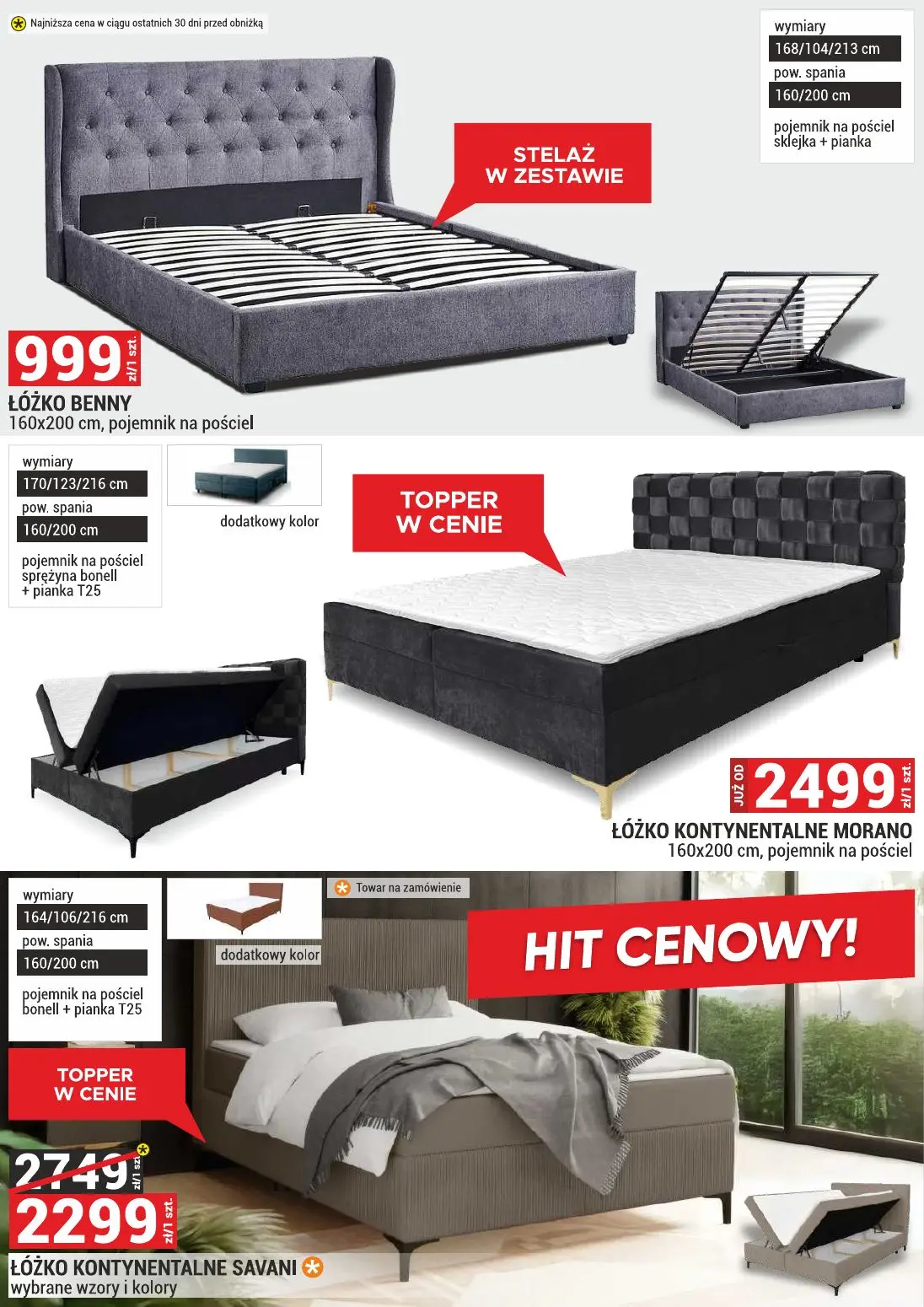 gazetka promocyjna Merkury Market Meble, wypoczynki, materace - Strona 40