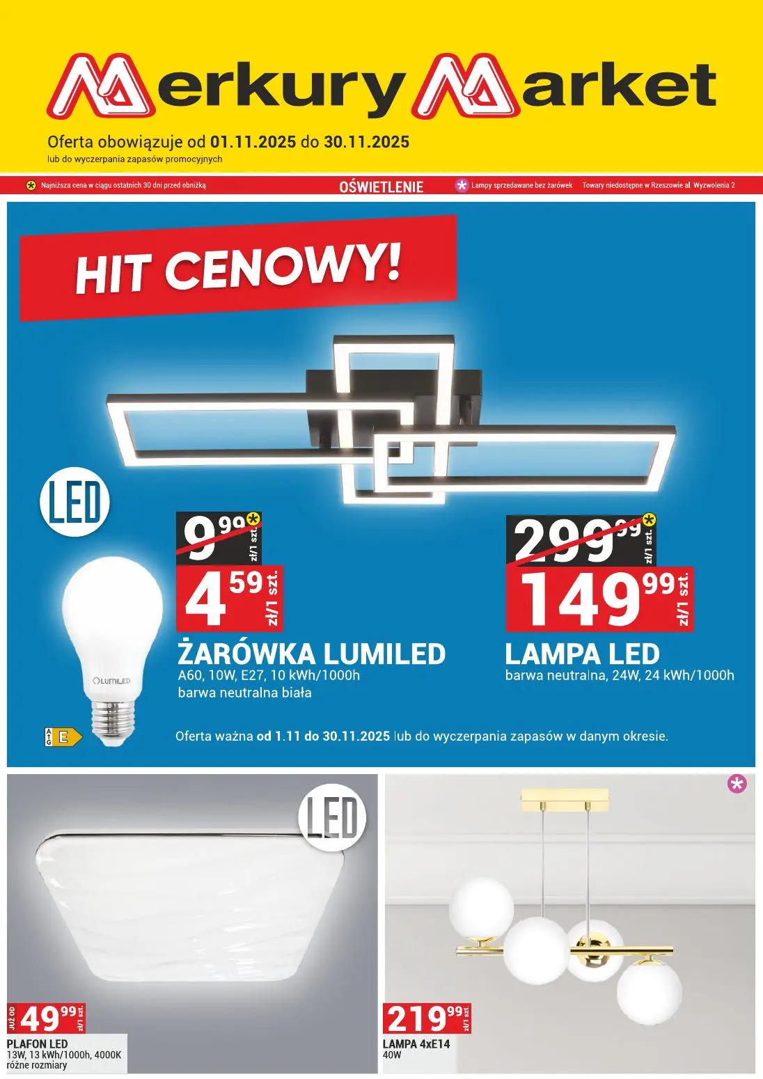 gazetka promocyjna Merkury Market Hit cenowy - Strona 1