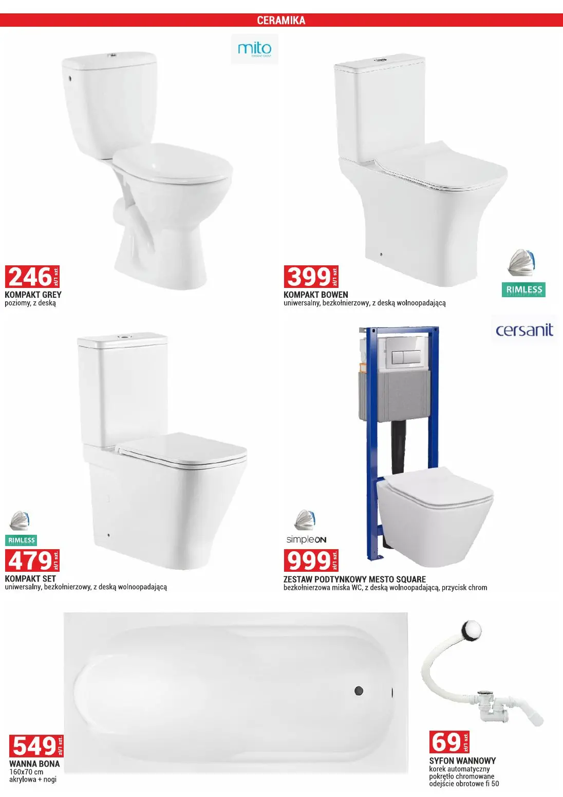 gazetka promocyjna Merkury Market Hit cenowy - Strona 56