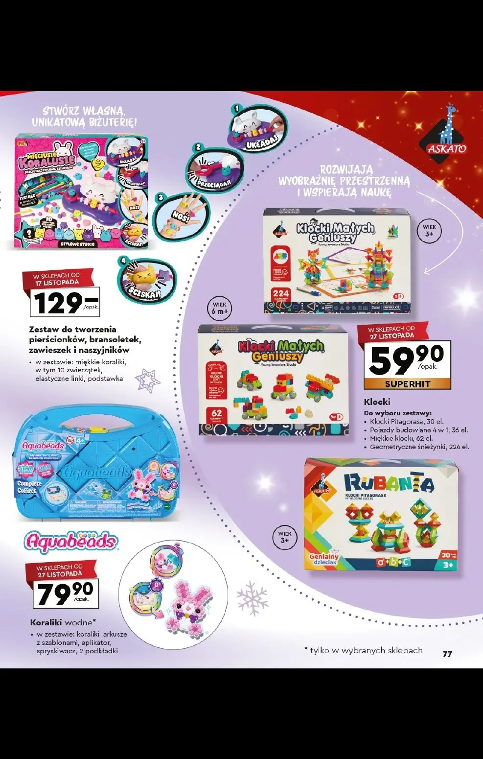 gazetka promocyjna Biedronka Kraina zabawek - Strona 77