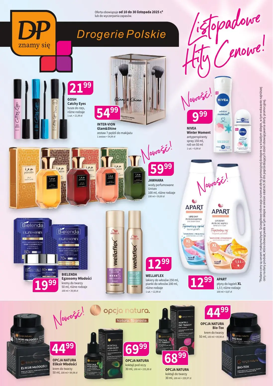gazetka promocyjna Drogerie Polskie Listopadowe Hity Cenowe! - Strona 1