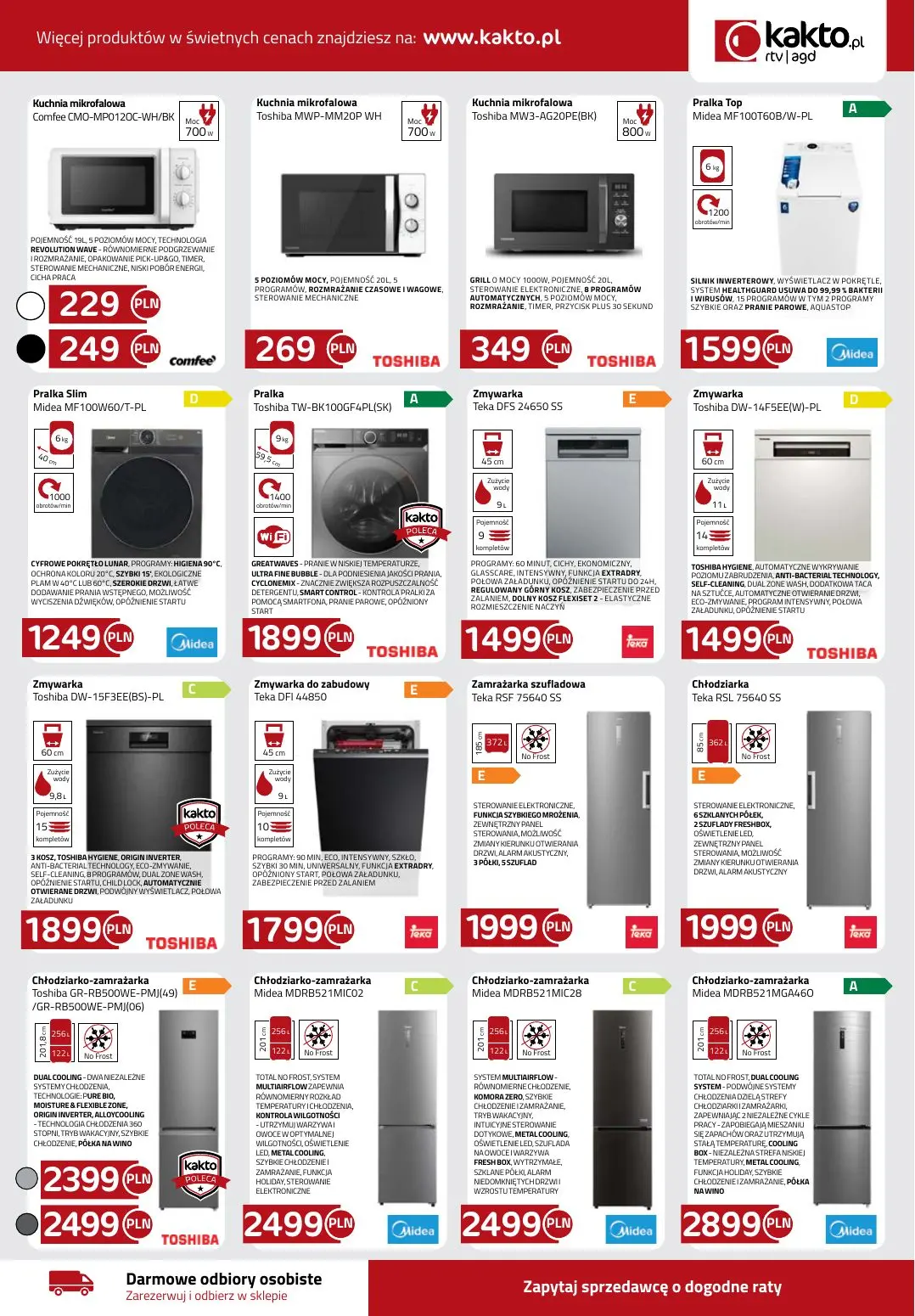 gazetka promocyjna kakto.pl Dobrze się znać! - Strona 7