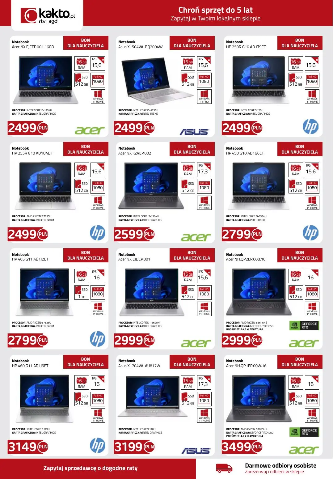 gazetka promocyjna kakto.pl Dobrze się znać! - Strona 10