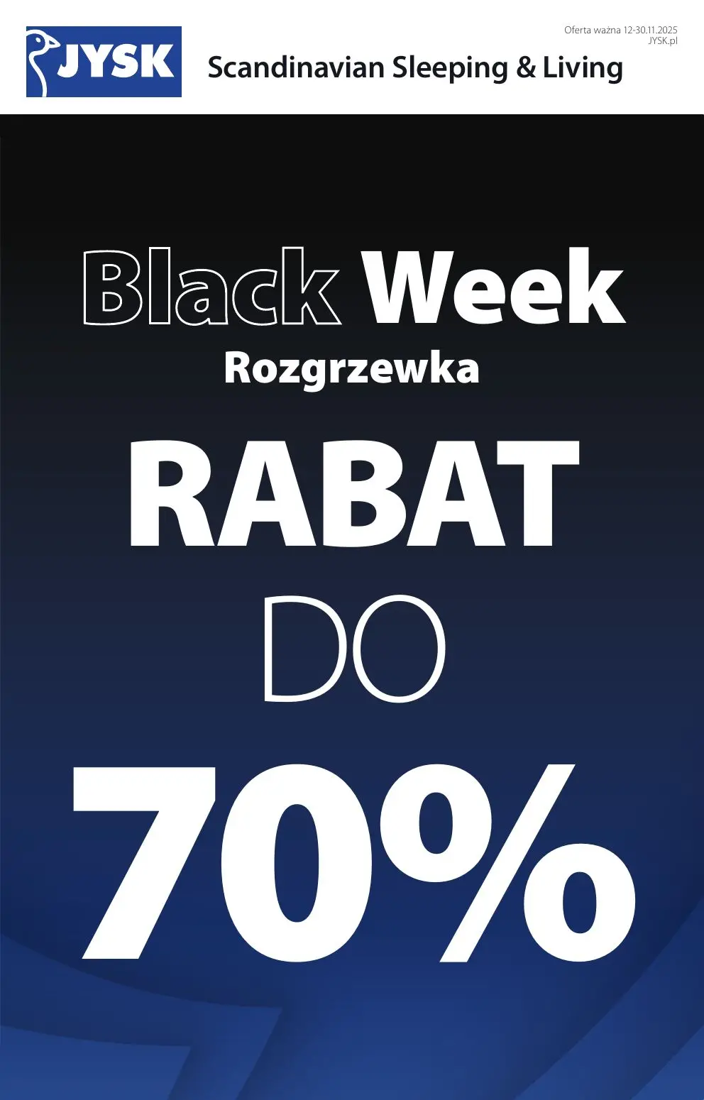 gazetka promocyjna JYSK Black Week - Strona 1