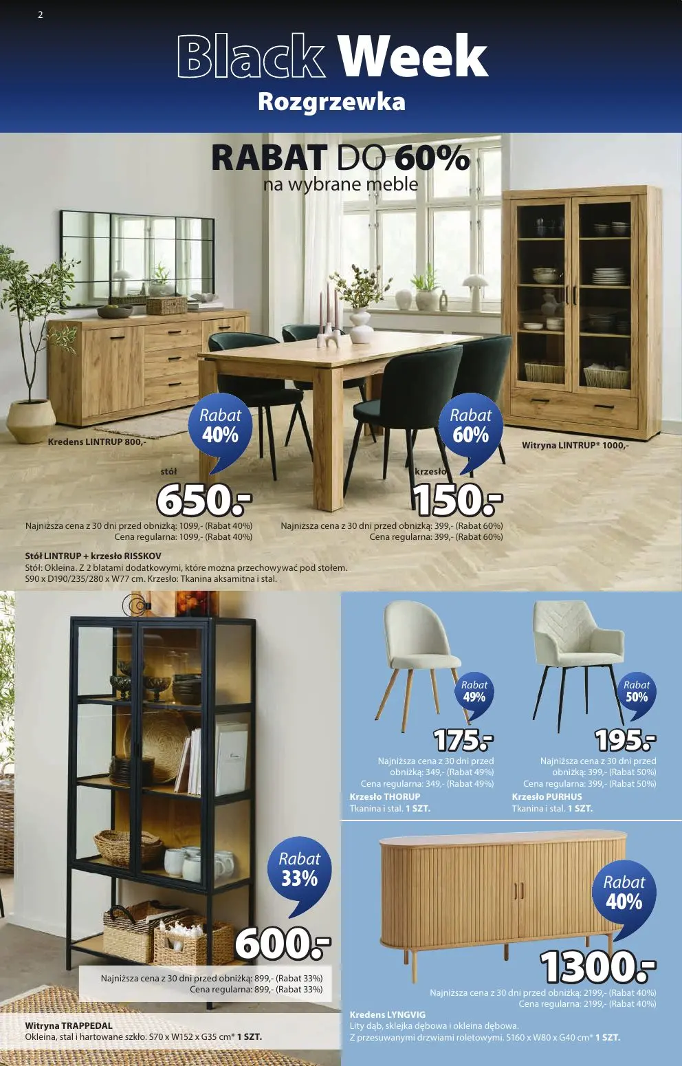 gazetka promocyjna JYSK Black Week - Strona 2