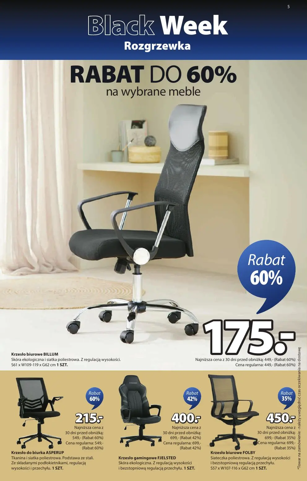 gazetka promocyjna JYSK Black Week - Strona 5