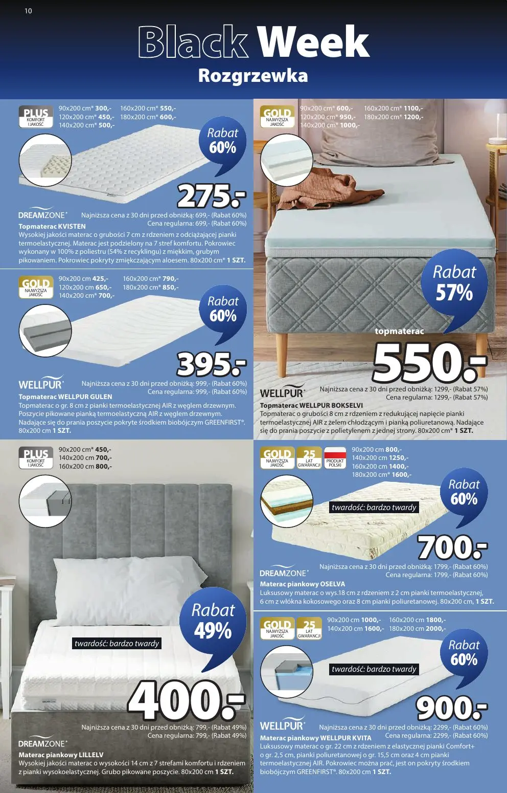 gazetka promocyjna JYSK Black Week - Strona 10