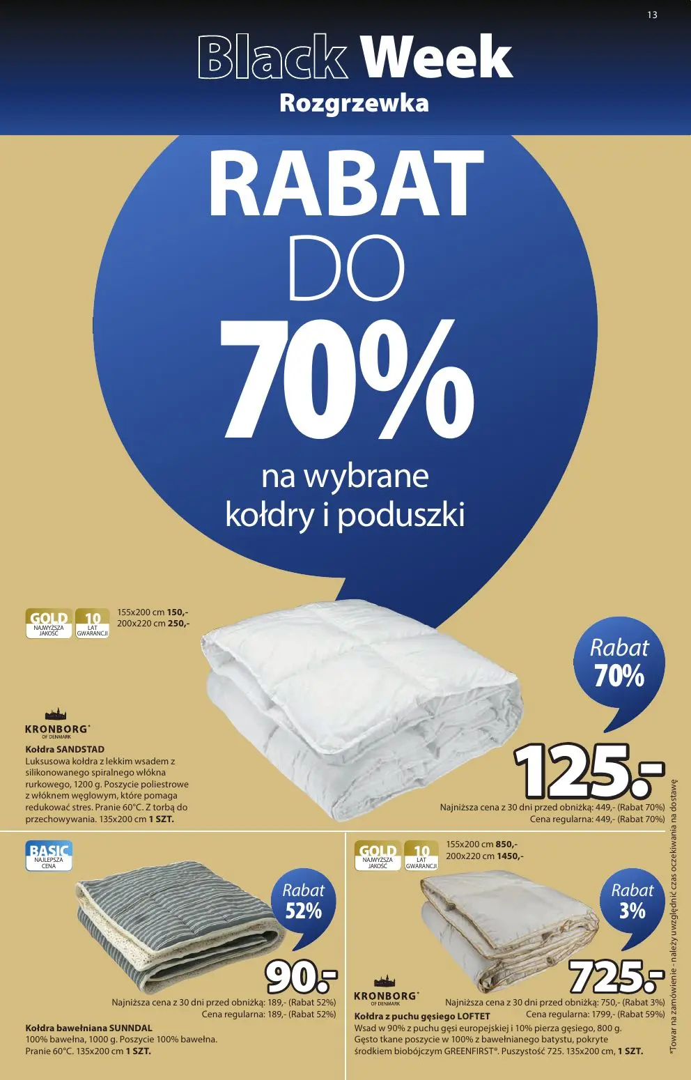 gazetka promocyjna JYSK Black Week - Strona 13