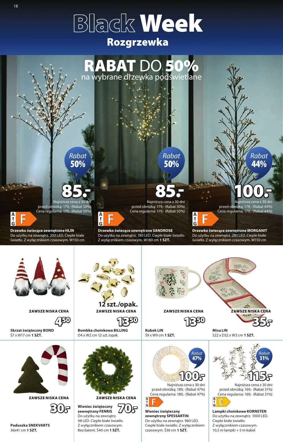 gazetka promocyjna JYSK Black Week - Strona 18