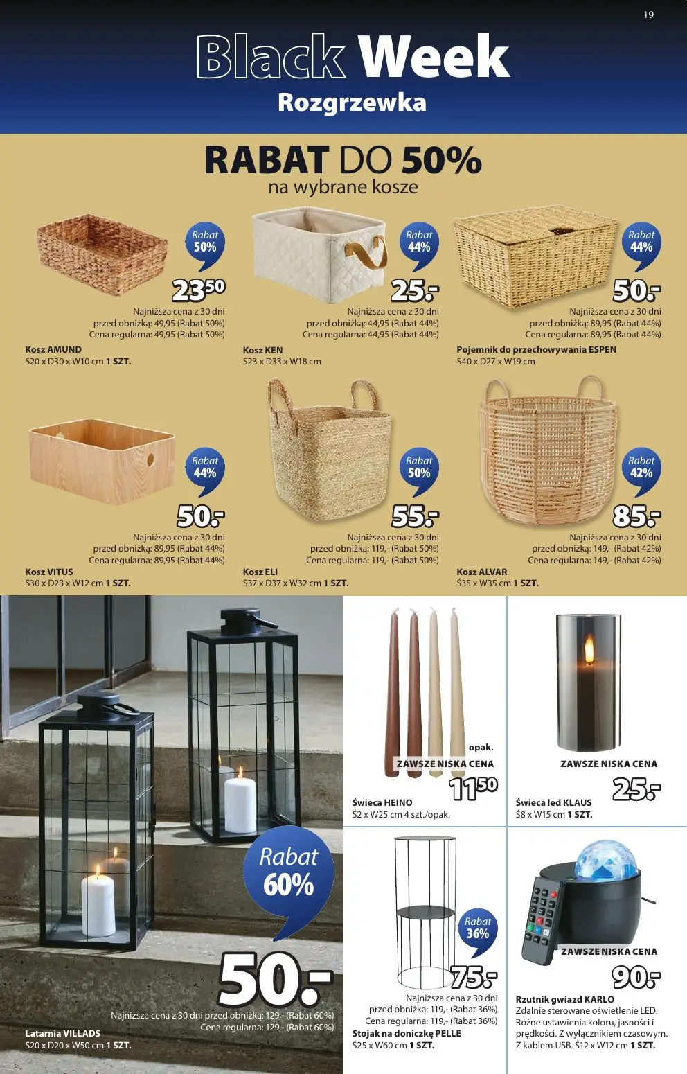 gazetka promocyjna JYSK Black Week - Strona 19