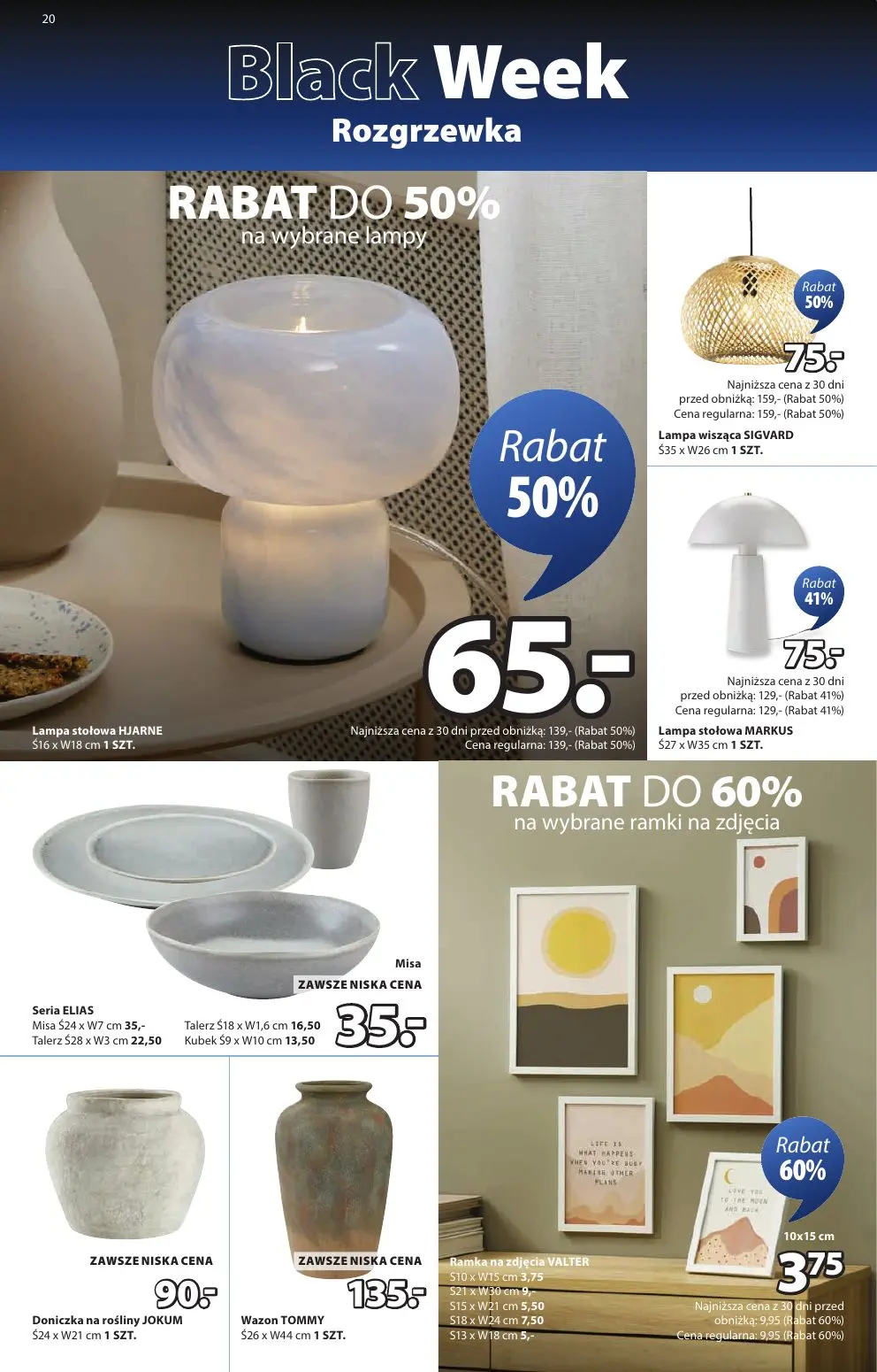 gazetka promocyjna JYSK Black Week - Strona 20