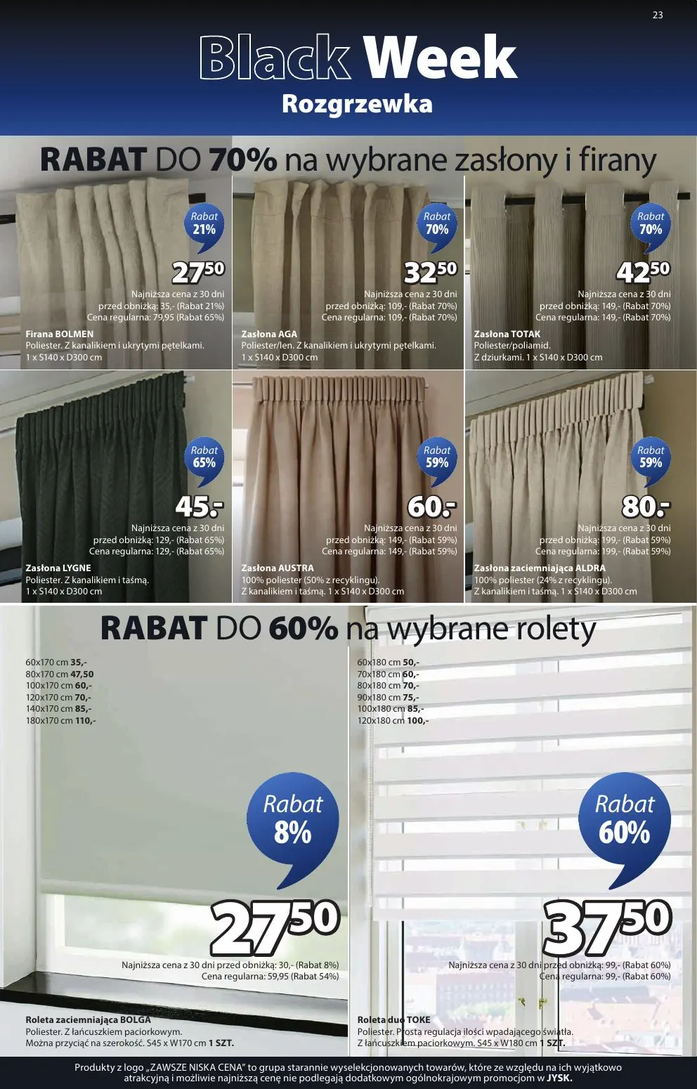 gazetka promocyjna JYSK Black Week - Strona 23