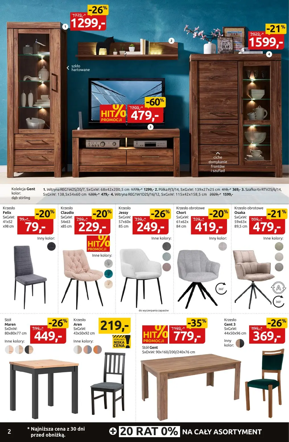 gazetka promocyjna Black Red White Black Weeks do -60% na setki mebli i dodatków - Strona 2