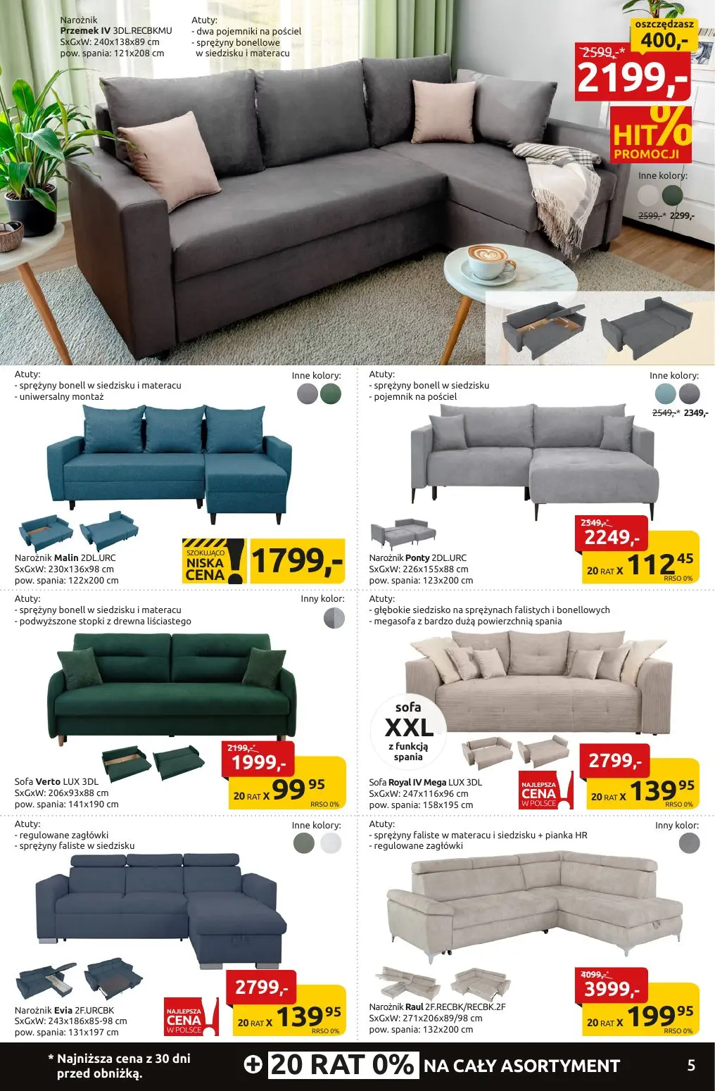 gazetka promocyjna Black Red White Black Weeks do -60% na setki mebli i dodatków - Strona 5