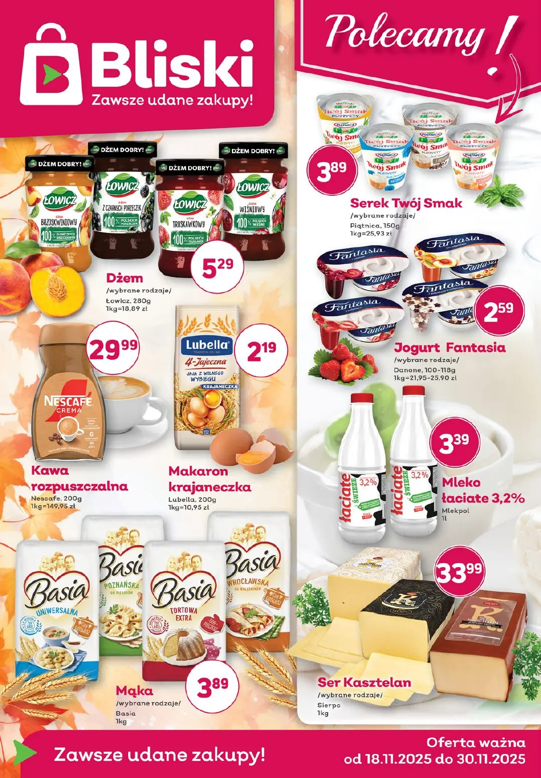 gazetka promocyjna Społem Zawiercie Zawsze udane zakupy! - Strona 1