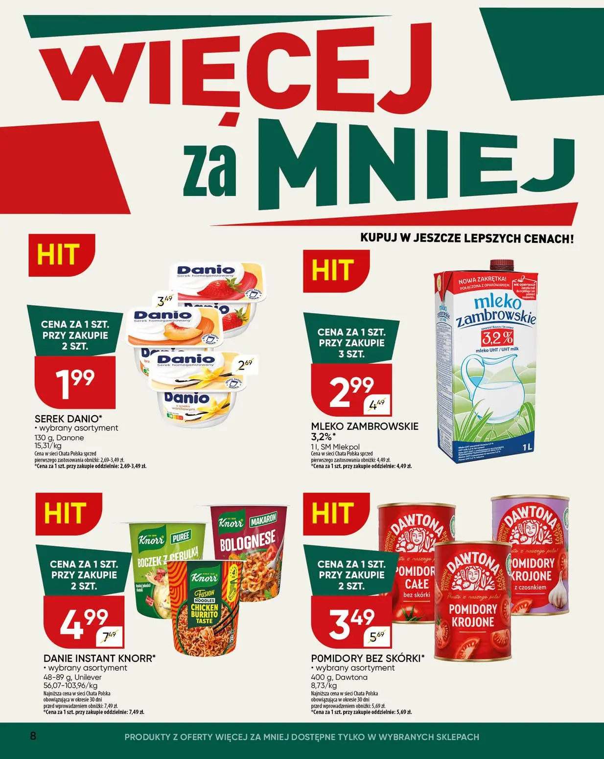 gazetka promocyjna Chata Polska  - Strona 8