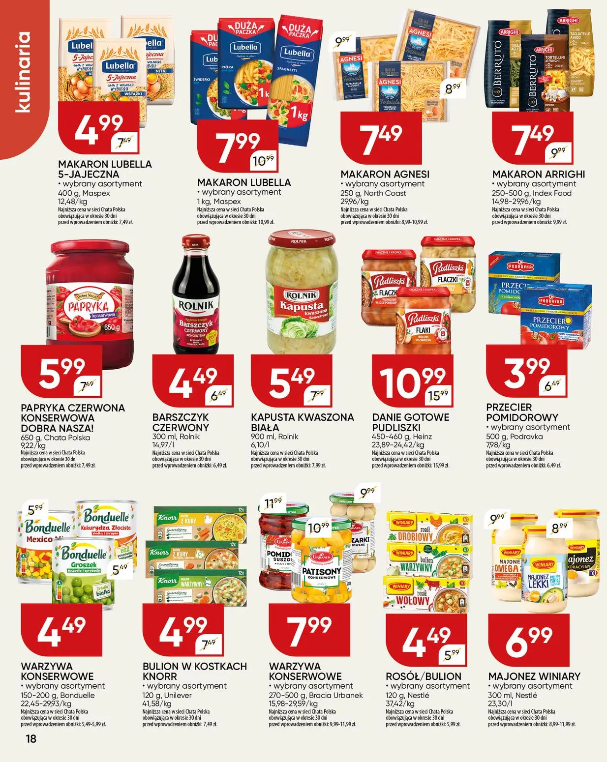 gazetka promocyjna Chata Polska  - Strona 18