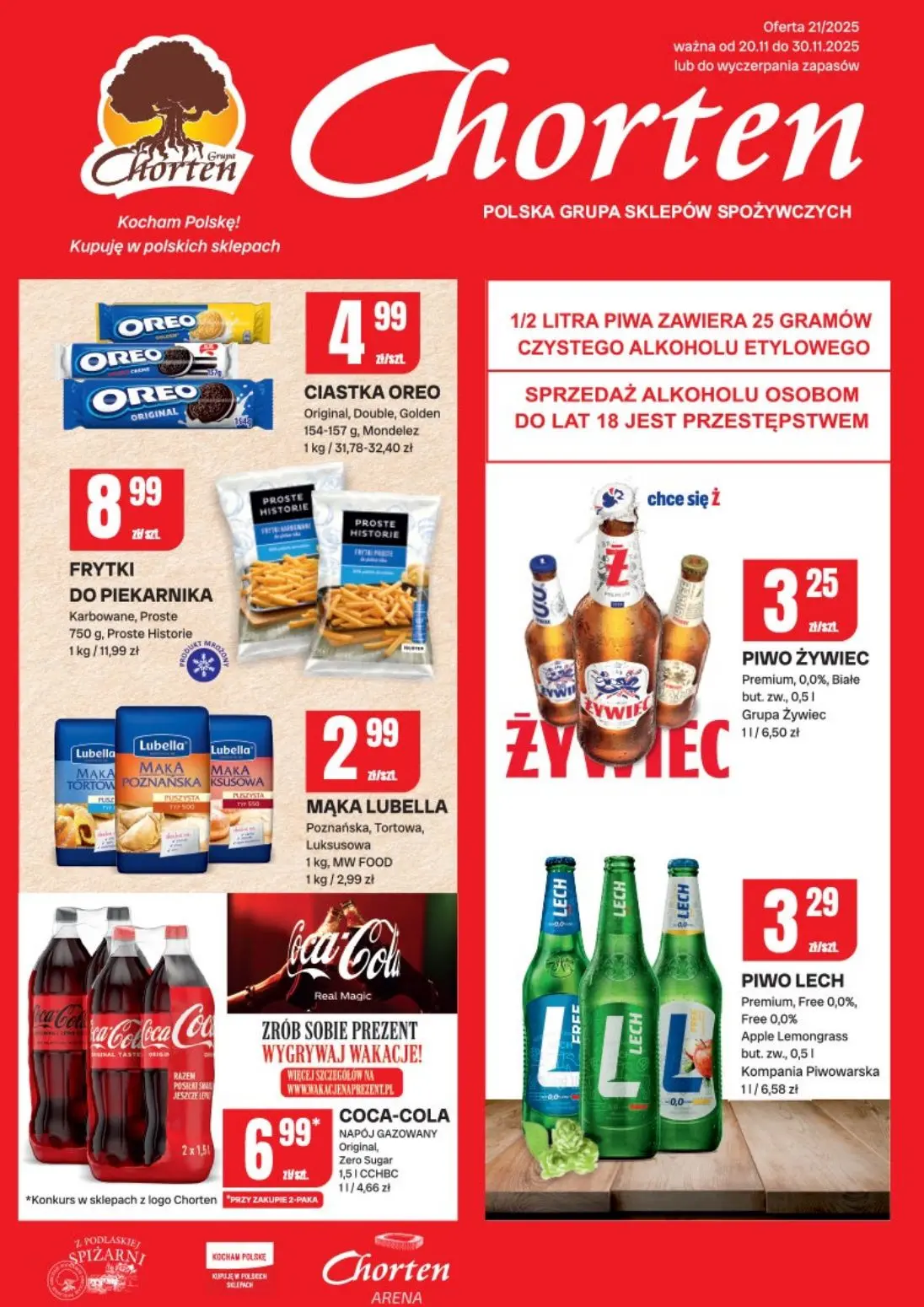 gazetka promocyjna Chorten Ciechanów - minimarket - Strona 1