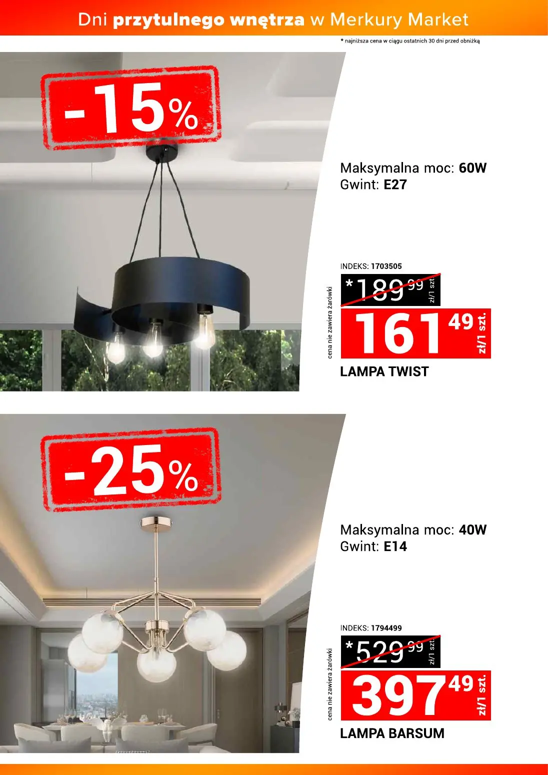 gazetka promocyjna Merkury Market Dni przytulnego wnętrza - Strona 7