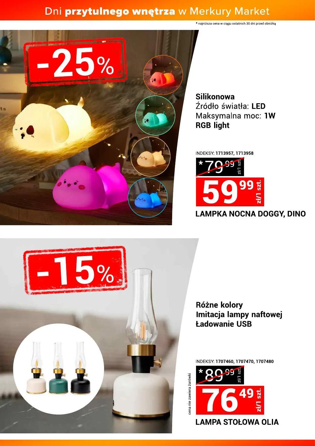 gazetka promocyjna Merkury Market Dni przytulnego wnętrza - Strona 8