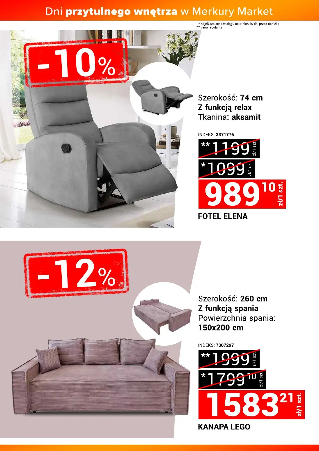 gazetka promocyjna Merkury Market Dni przytulnego wnętrza - Strona 16